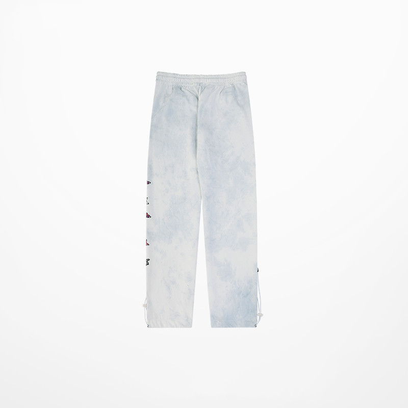 Title 1, Herfst losse leggings met tie-dye, gradiënt cas...