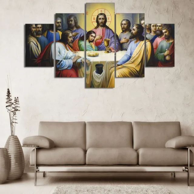 Five Pinyin Christ Jesus Abstract Dinner Paintings Photo Color - Shop at LoveMi