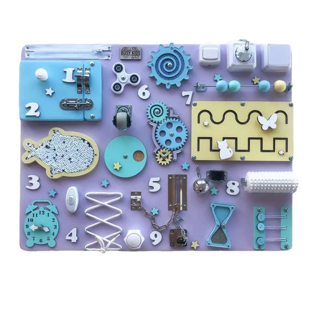 Diy Wood Chip Hand-painted Graffiti Accessories Alarm Clock Gear