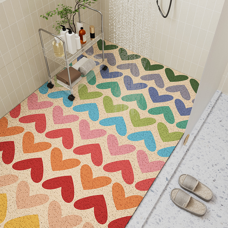 Title 1, Bathroom PVC Loop Floor Mat Bathroom Anti-slip ...