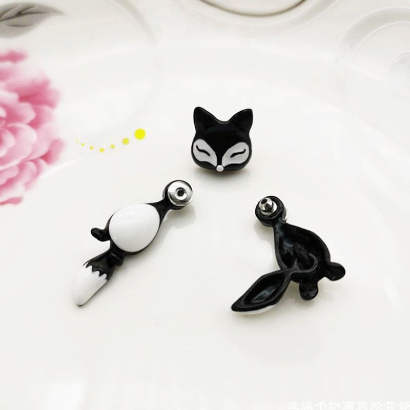 Title 4, Polymer clay animal earrings for women, handmad...