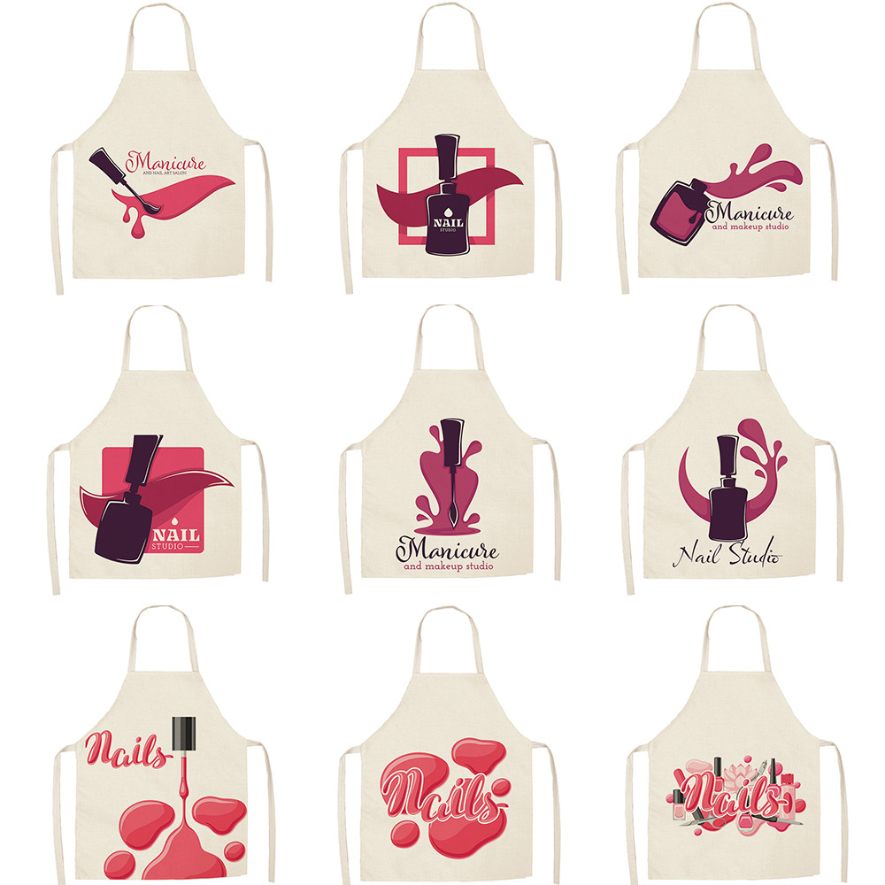 Title 16, Pink nail polish apron