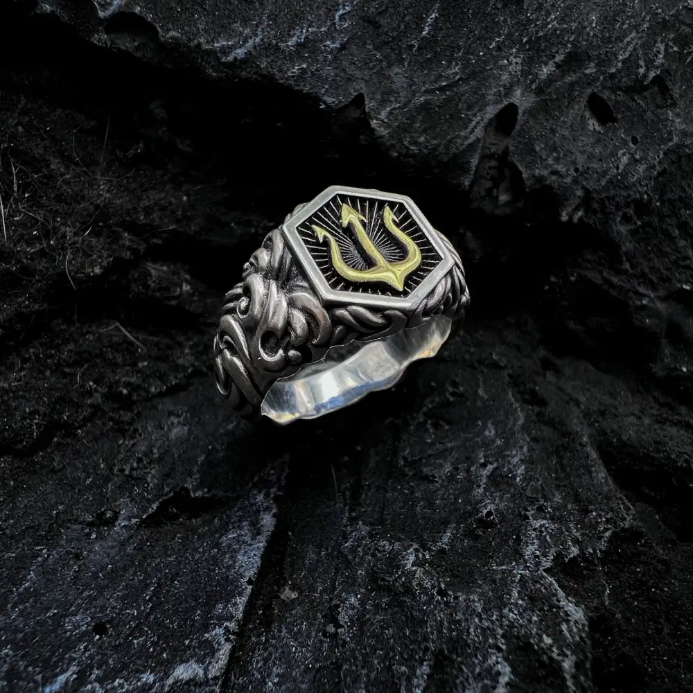 Design Personality Silver Jewelry Sterling Rings for Men