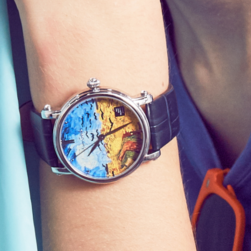 Van Gogh Wheatfield With Crows Series Women's Quartz Watch