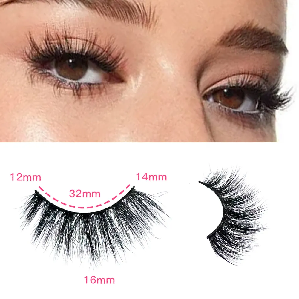 3D False Eyelashes Are Multi-layered, Realistic, Soft
