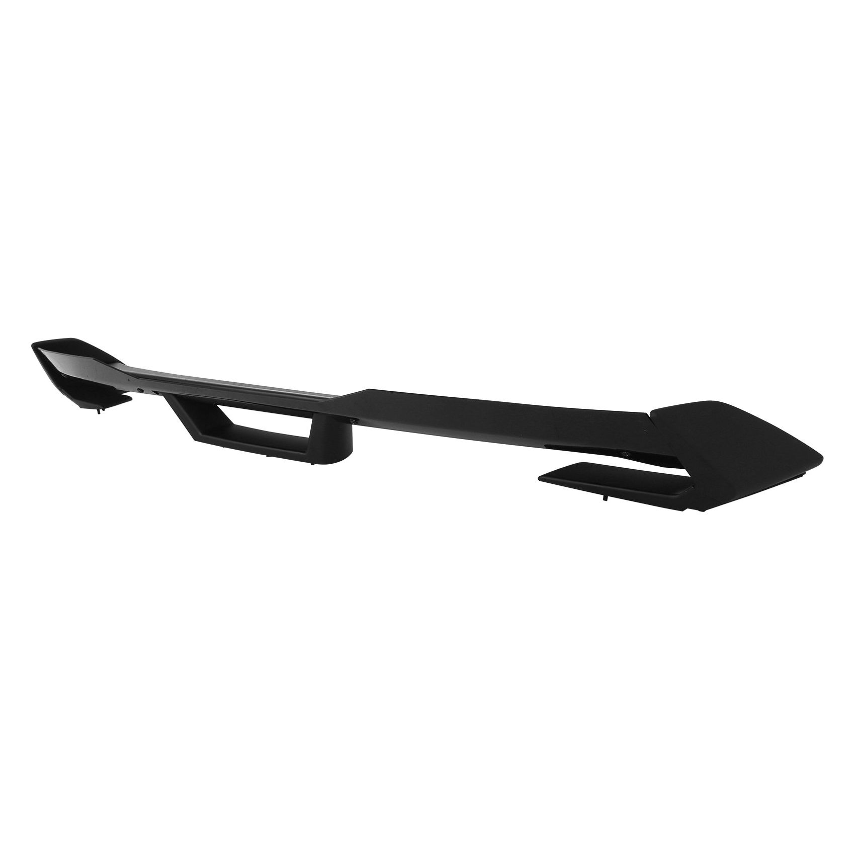 Fits 24-26 Dark Horse H P Style Trunk Spoiler Wing Matte Black ABS