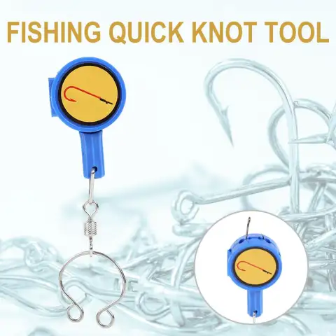 Fast Tie Nail Knotter Cutter Fishing Accessories ABS Quick
