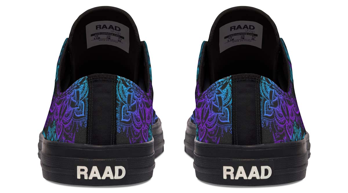 Fashion Print Couple Low-Top Canvas Shoes