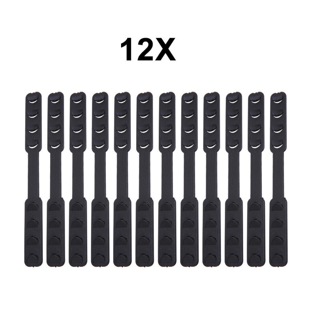 12Pcs Face Mask Strap Ear Protector Hook Extension Fixing Clip Ear Saver Buckle
