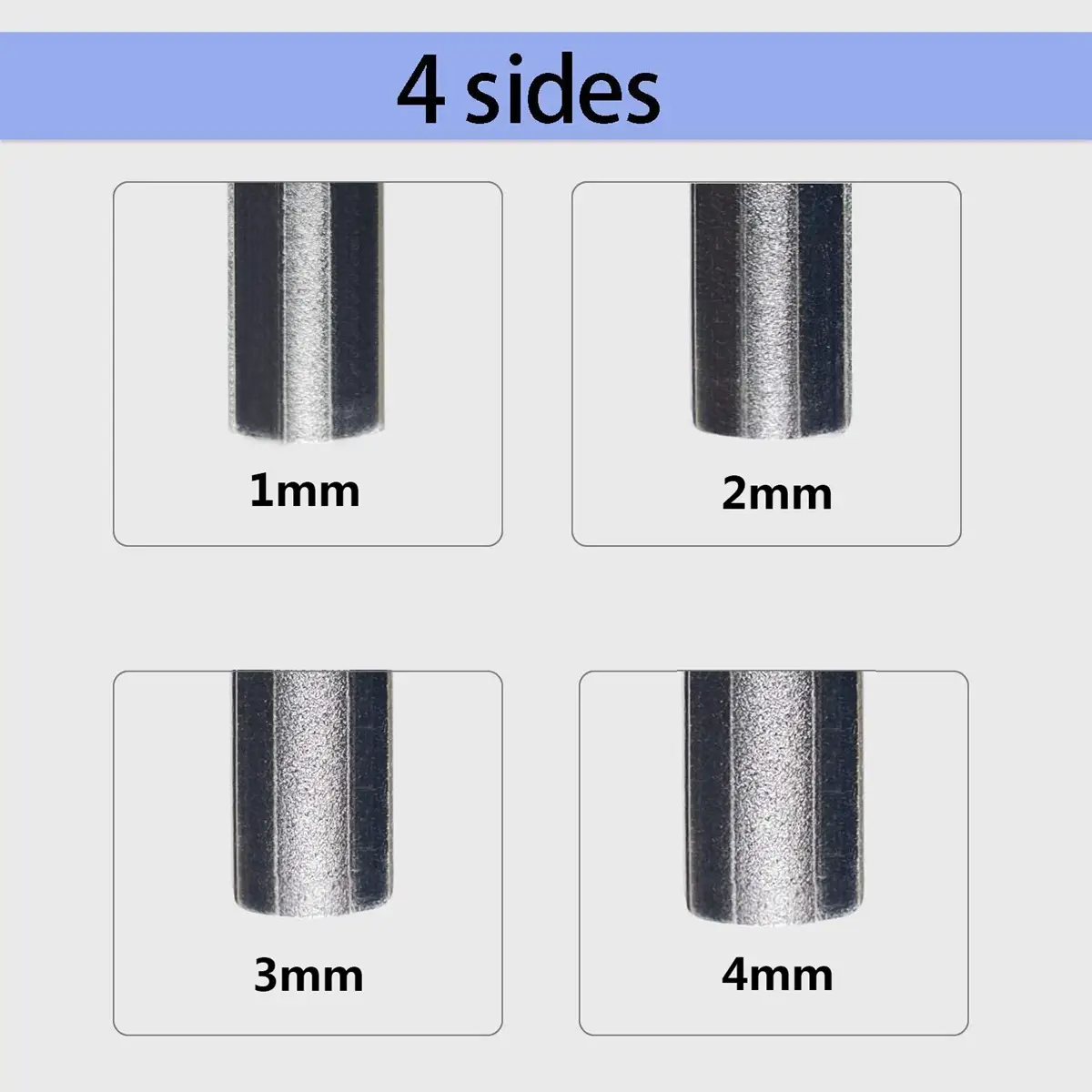 Square Guitar Frets Fringe Edge File