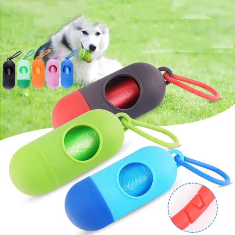 Dog Poop Bags Holder Pet Waste Bag Dispenser Doggy
