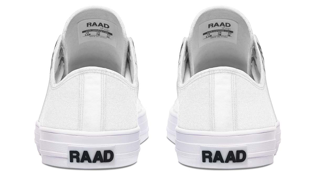 Fashion Print Couple Low-Top Canvas Shoes