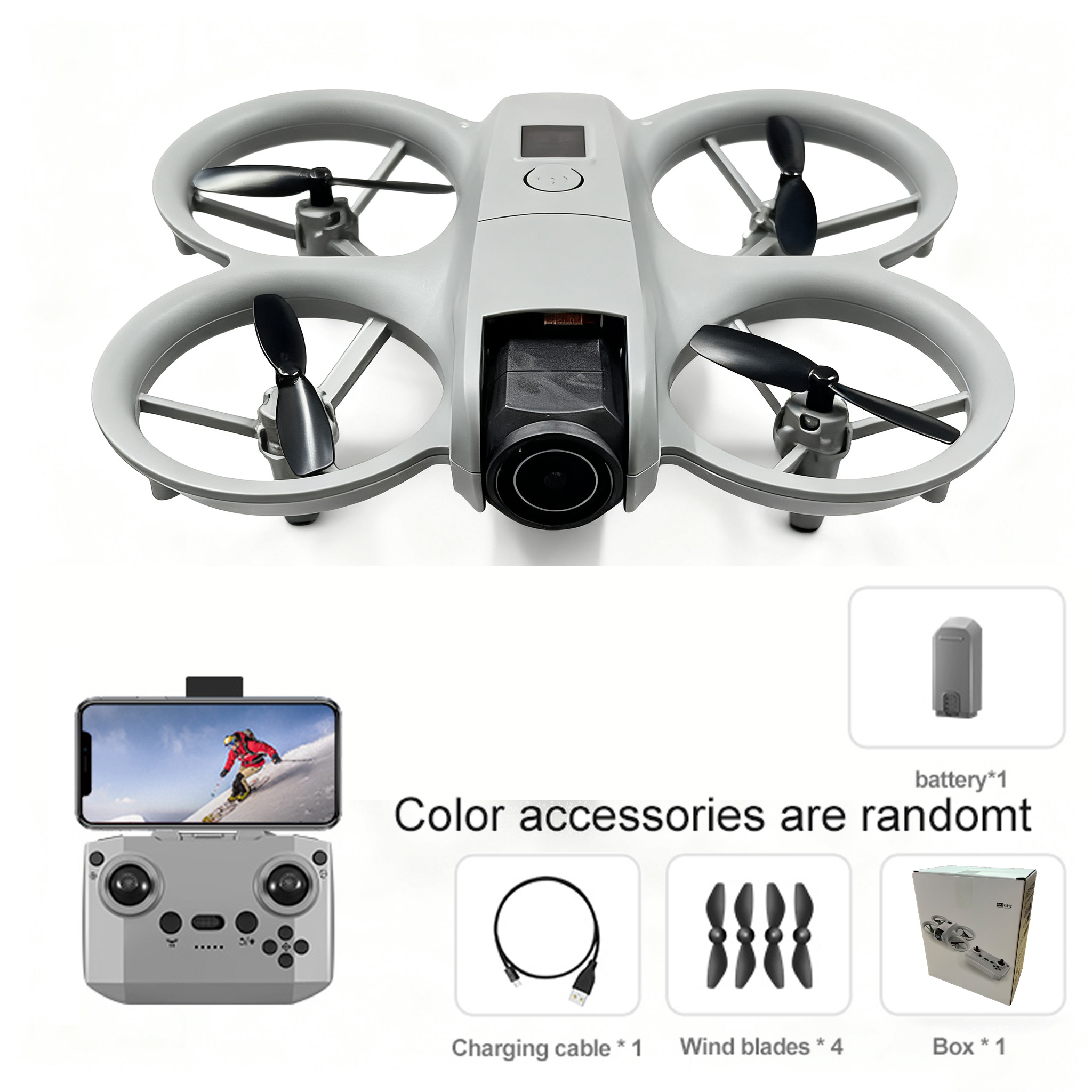 002 Dual Camera Single Battery Drone detail
