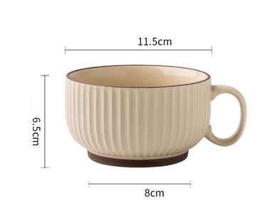 Breakfast cup beige