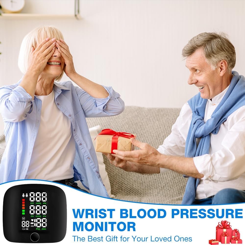 BP Monitor - Digital Blood Pressure Machine  Accurate Portable Health Monitor