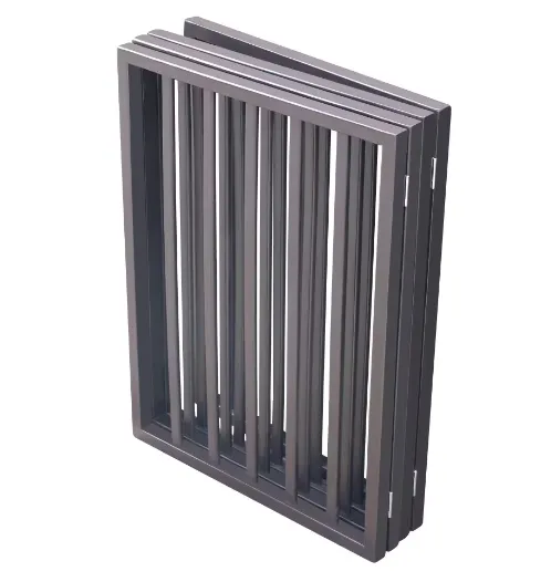 Pet Gate Dog Gate For Doorways Dark Brown - Shop at LoveMi