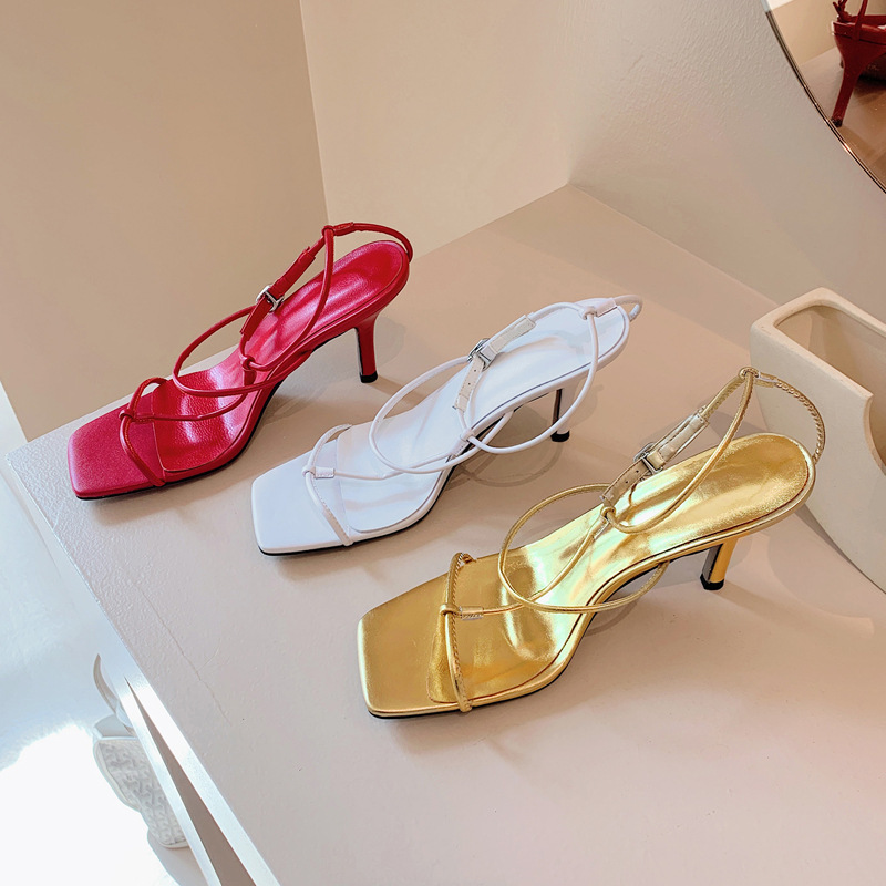 Stiletto Sandals Women's High-heeled Strap