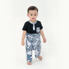 Cotton Family Fashion Print Long Skirt Parent-child Suit - Photo Colour - View 1