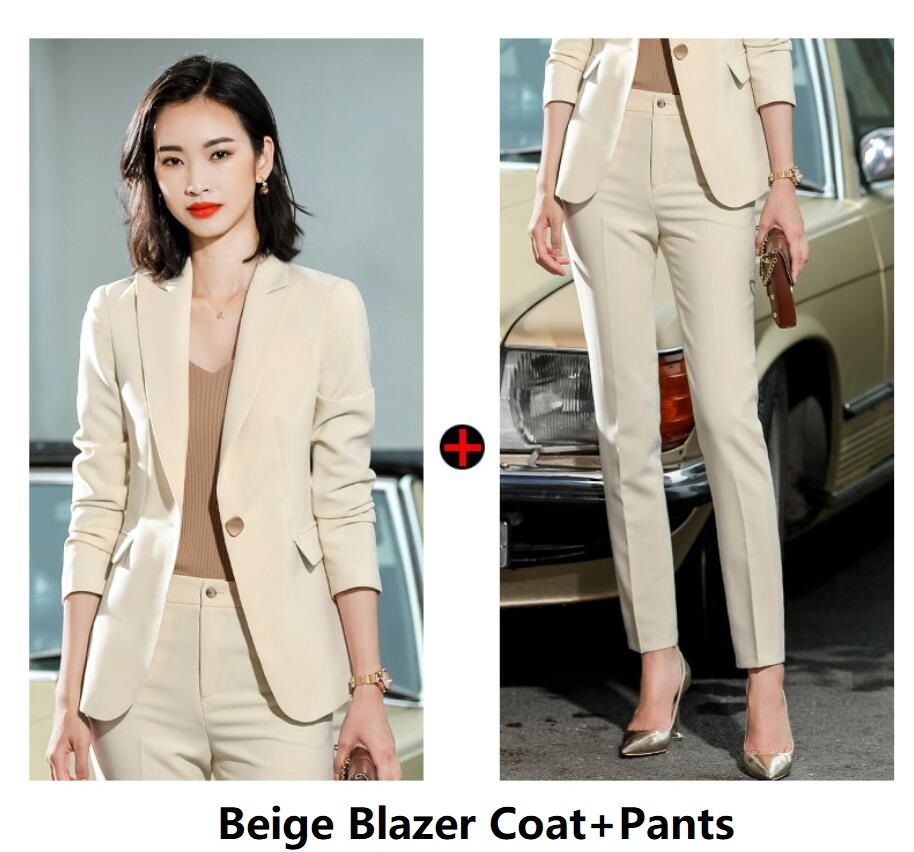 Xian Gao Professional Suit Fashion Temperament Goddess Fan