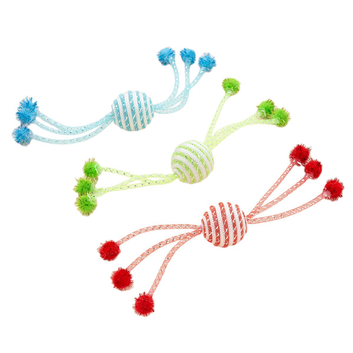 Cat Toy Self Hi Cats Sticks Cat Toys Interactive Ropes Ball Toys For Cats Teasing Bite-resistant Wool Ball Pet Products