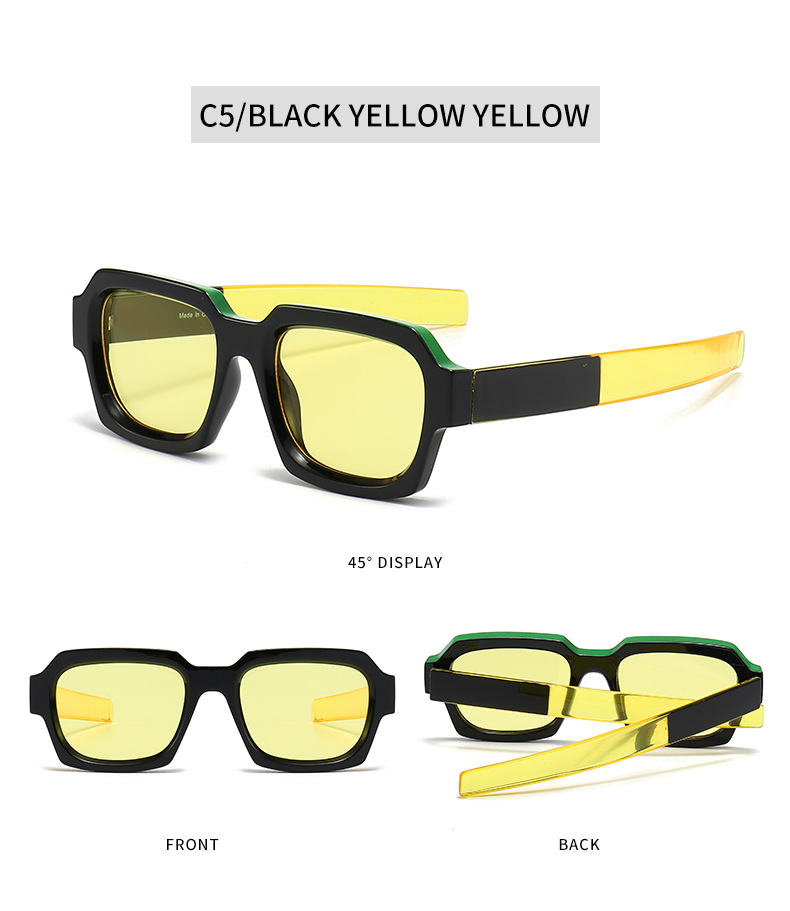 Black Yellow Frame Yellow