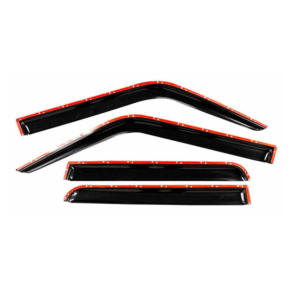 For 07-17 Patriot 07-18 J Eep Patriot Window Visors Rain Sun Guard Vent 4Pc Set 8