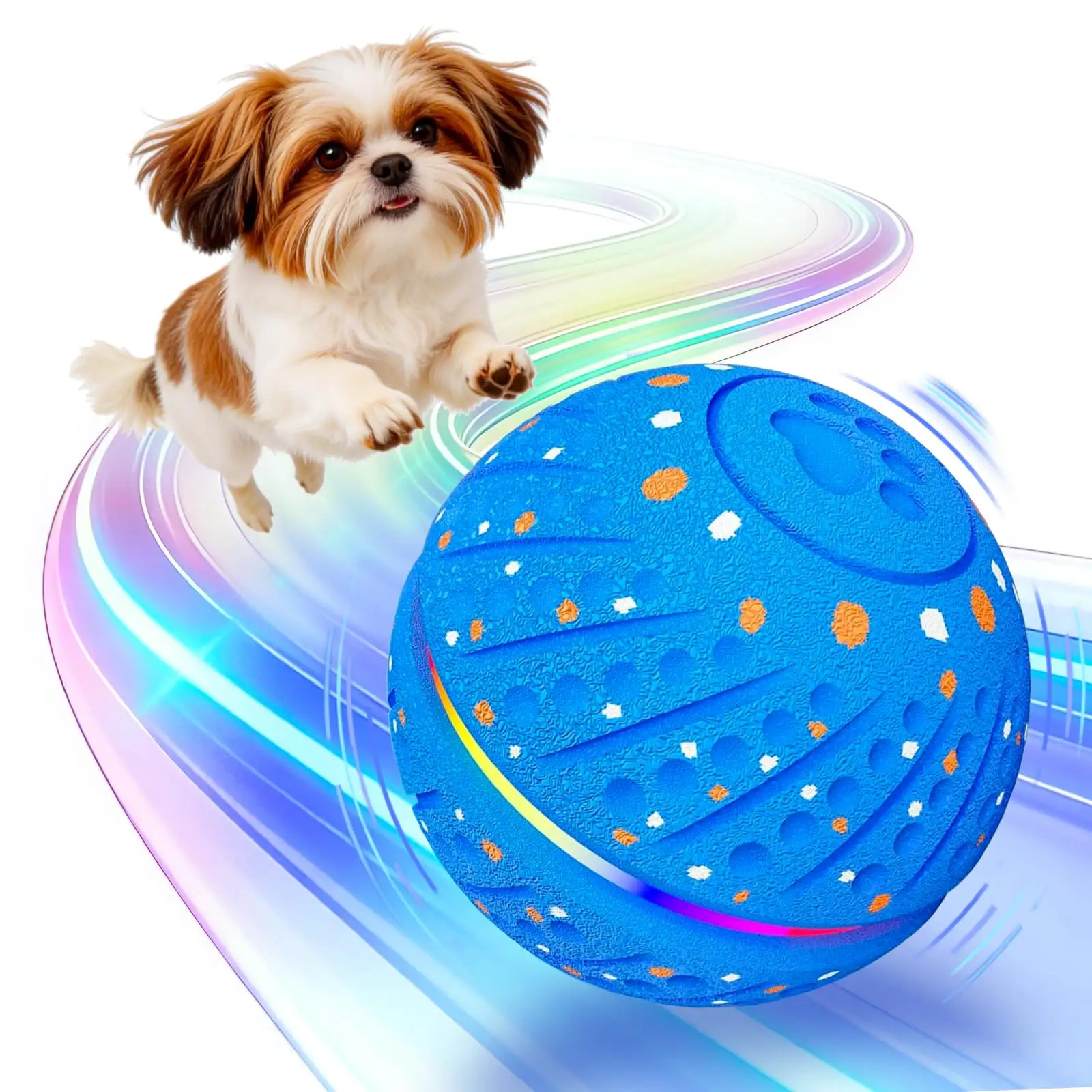 Interactive Dog Ball Automatic Motion Activated 3