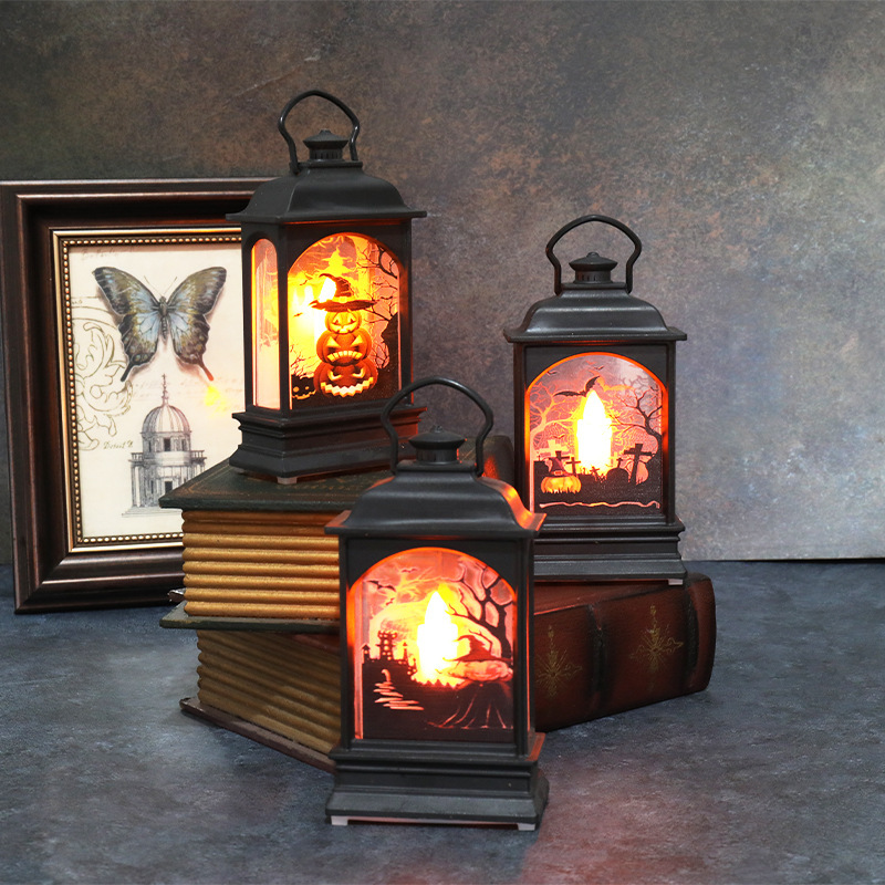 Halloween Pumpkin Lantern LED Luminous Pumpkin Lantern