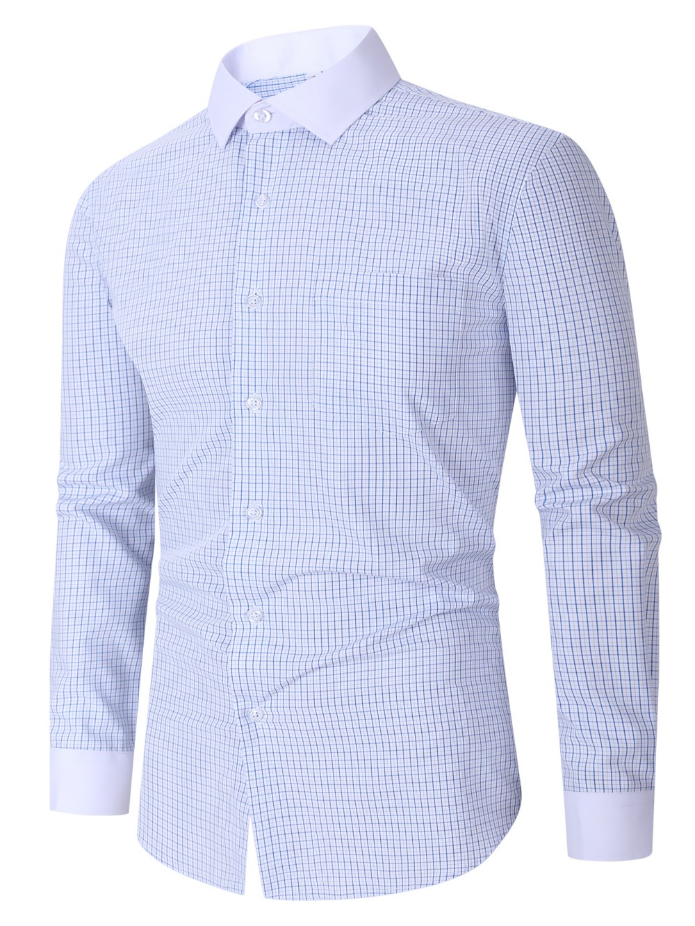 Men's Long Sleeved Business Shirt