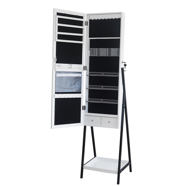 Full Mirror-finished Floor-standing 3-color LED Light Strip With 8 Blue And... 6