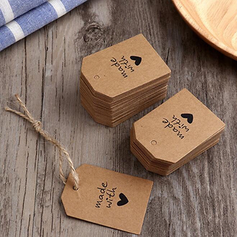 Gift Tag Packaging Label