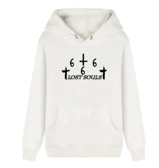 Korean Version Loose Hooded Sweater White - Shop at LoveMi