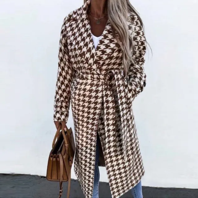 Jacket Thicken Turn Down Autumn Collar 20 Women Coat Khaki - Shop at LoveMi
