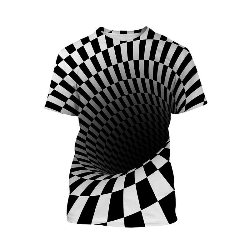 Title 38, Camisetas masculinas casuais com estampa 3D de ...