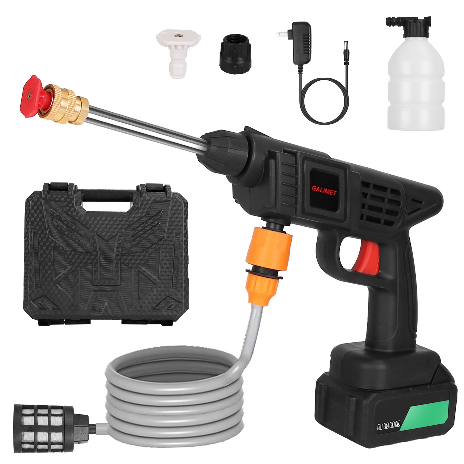 Cordless Electric Pressure Washer Portable High Power Water Sprayer