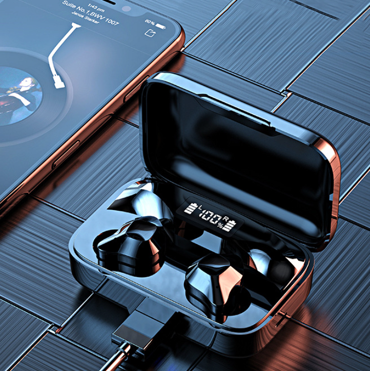 In Ear Wireless Bluetooth Headset Digital Display - Image 2