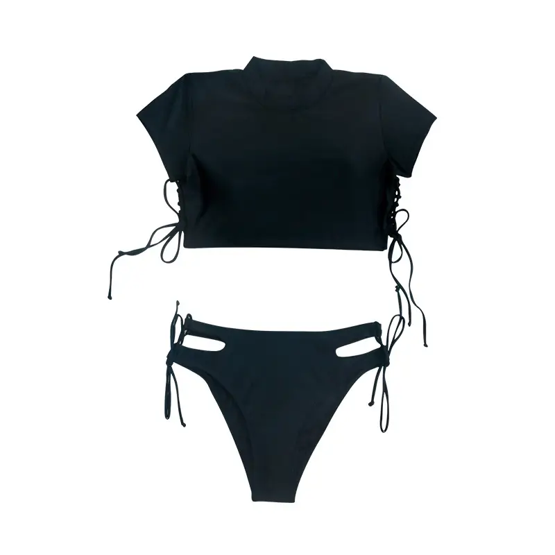 European And American Style Cable Split Bikini
