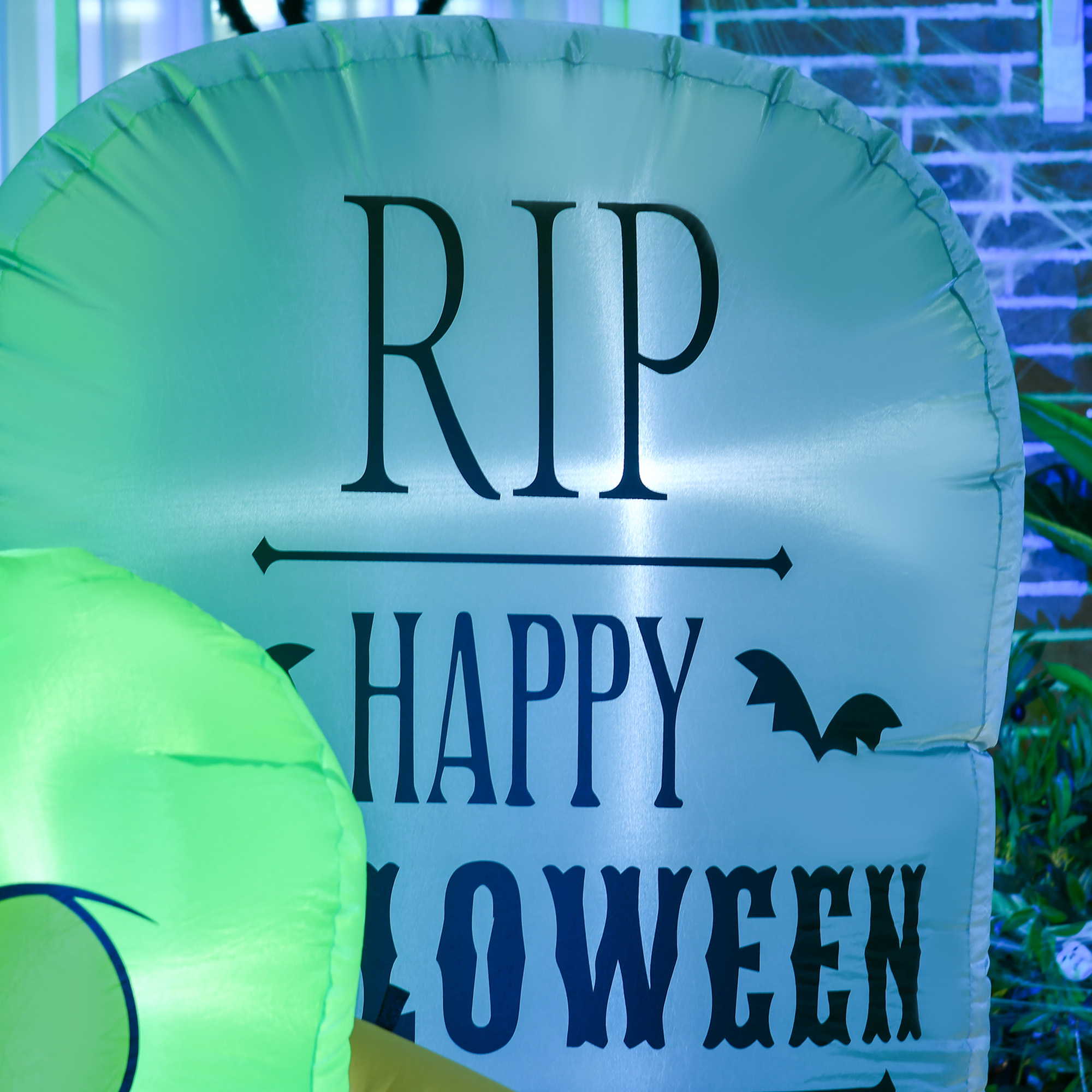 5FT Halloween Inflatables Ghost And Tombstone, Blow Up Outdoor Decorations — image 9