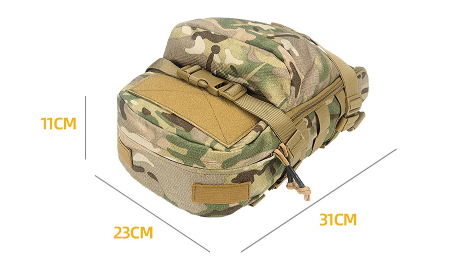 Title 1, ZAINO IDRATAZIONE LEGGERO CAMOUFLAGE Outdoor Pe...