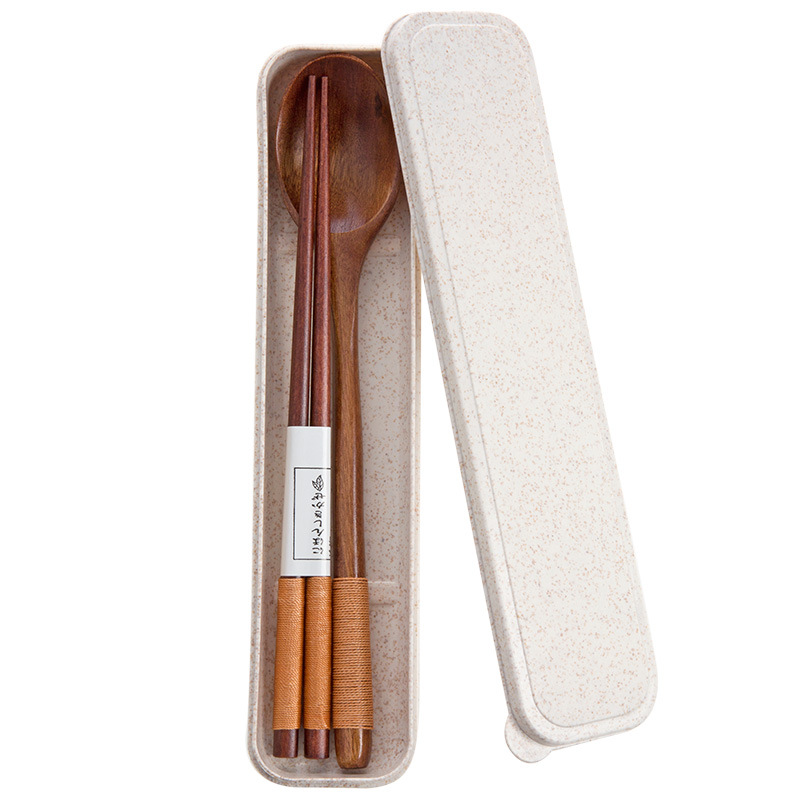 Title 1, Portable Take-out Wooden Spoon And Chopstick St...