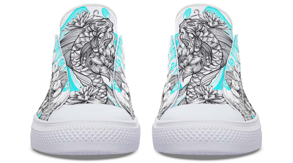 Fashion Print Couple Low-Top Canvas Shoes