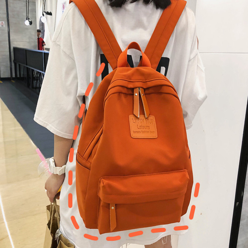 Title 3, Vintage Style Girls Schoolbag Simple Fashion I...