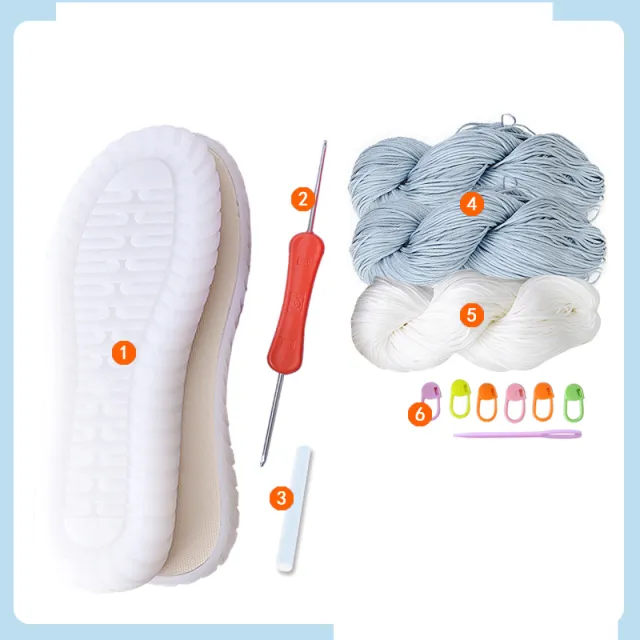 Handwoven Women's Shoes DIY Material Bag T 35 - Shop at LoveMi
