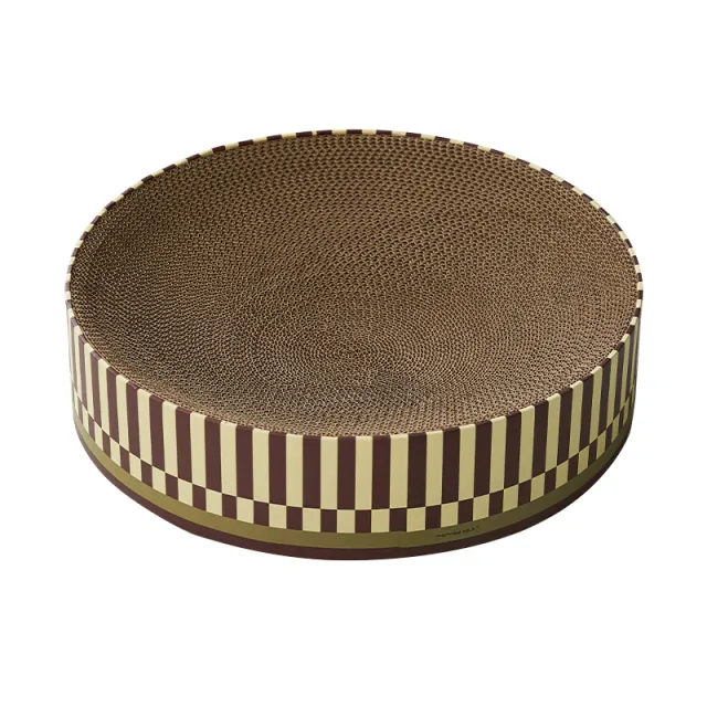 Design Cat Scratch Board Litter Is Wear resistant And Does Not Shed Crumbs Stripes - Shop at LoveMi