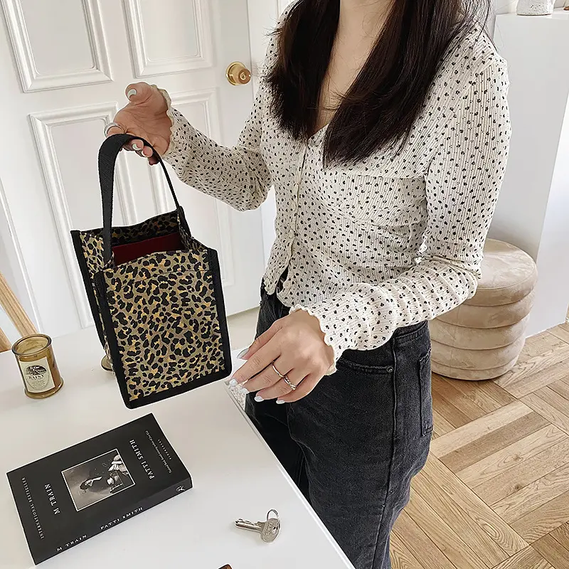 Ladies Shoulder Bags Crossbody Canvas Flower