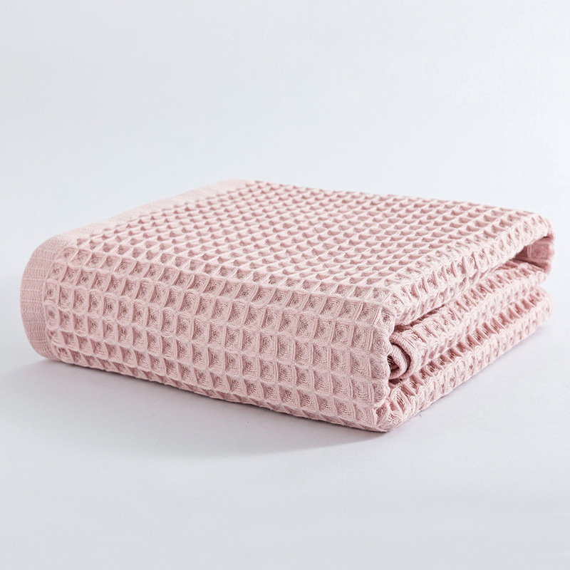 Title 7, Waffle Soft Cotton Bath Towel Is Not Easy To Lint