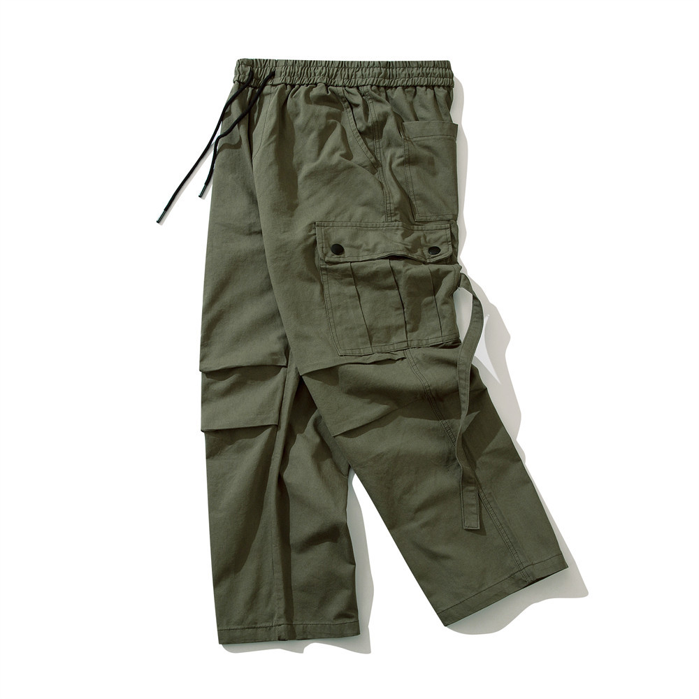 Tide Brand Loose Straight Trousers Casual Wide Leg Pants