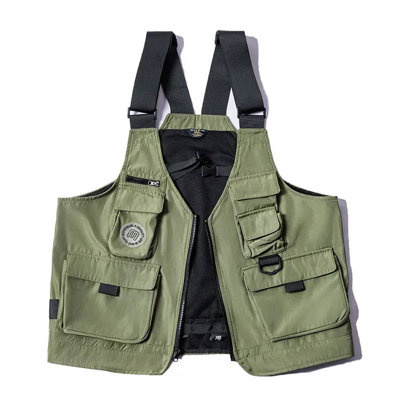 Casual vest - back view