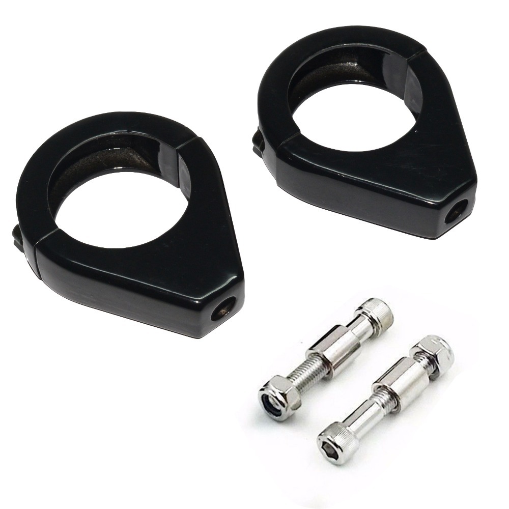 Motorcycle Retro All Aluminum Turn Signal Bracket — foto 5