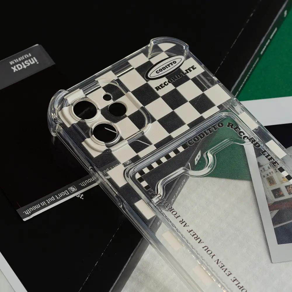 Lattice Creative Applicable Plastic Phone Case
